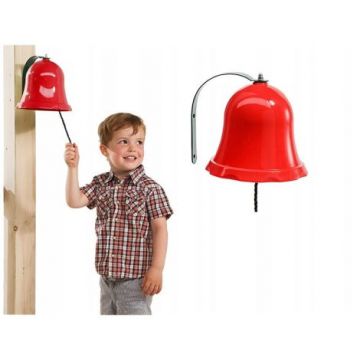 Accesoriu clopotel KBT rosu pentru spatii de joaca