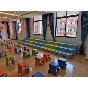 Bancuta modulara multifunctionala Nichiduta Garden Step Stool Green 123 x 122 x 62 cm