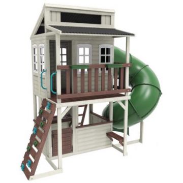 Complex de joaca din lemn de cedru Cozy Escape Kidkraft