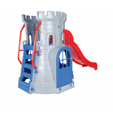 Spatiu de joaca cu tobogan Pilsan Castle Slide Blue