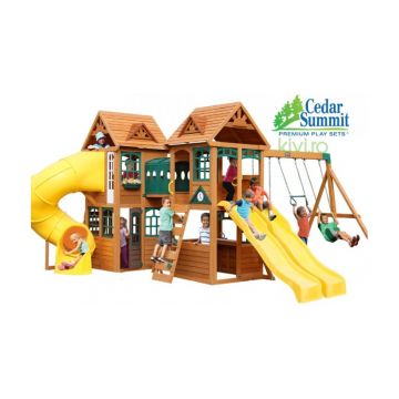 Complex De Joaca Din Lemn De Cedru Kingsbridge Wooden Kidkraft