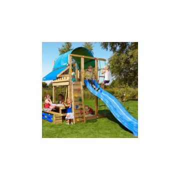Spatiu de joaca din lemn Jungle Gym VILLA Minipicnic