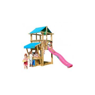 Spatiu de joaca di lemn - HUT-MINIMARKET jungle Gym