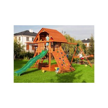 Spatiu de joaca Fungoo Giant cu leagane