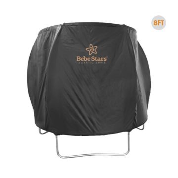 Husa de protectie pentru trambulina 245 cm, Bebe Stars, Negru