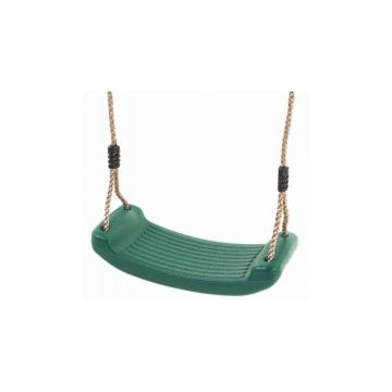 Leagan simplu din plastic cu sfori incluse PP verde KBT