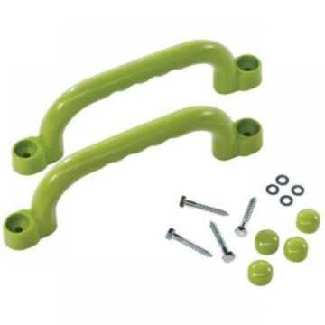 Manere din plastic 25cm,  Verzi, KBT