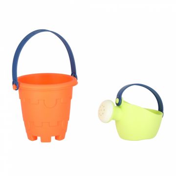 Masuta de joaca cu apa si nisip pentru copii Ikonka, cu doua niveluri si accesorii incluse