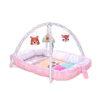 Saltea de activitati, 97 x 66 cm, Lorelli Baby Nest,  Pink