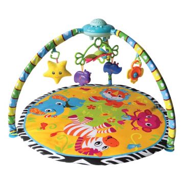 Saltea de activitati, proiector, 83 x 83 cm, Lorelli Play Gym