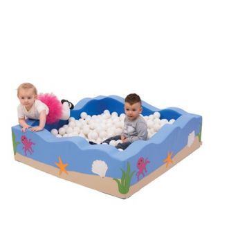 Tarc de joaca Ocean, 124x124x35 cm, cu certificat Oeko-Tex, cresa si gradinita
